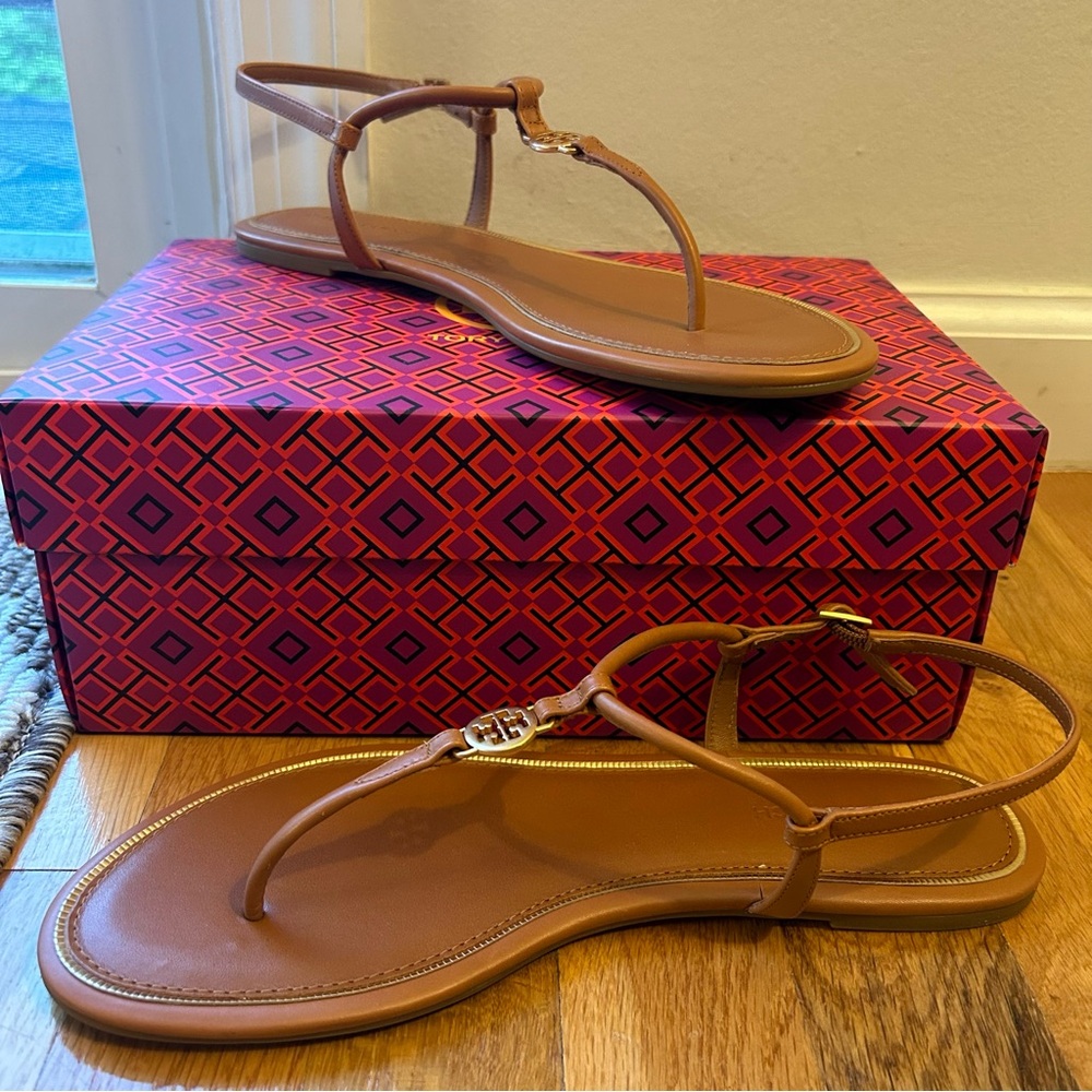 NWT Tory Burch Emmy Sandal Size 8